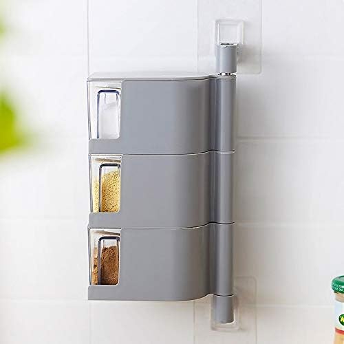 Layers Sticking Rotary Seasoning Kitchen Organizor