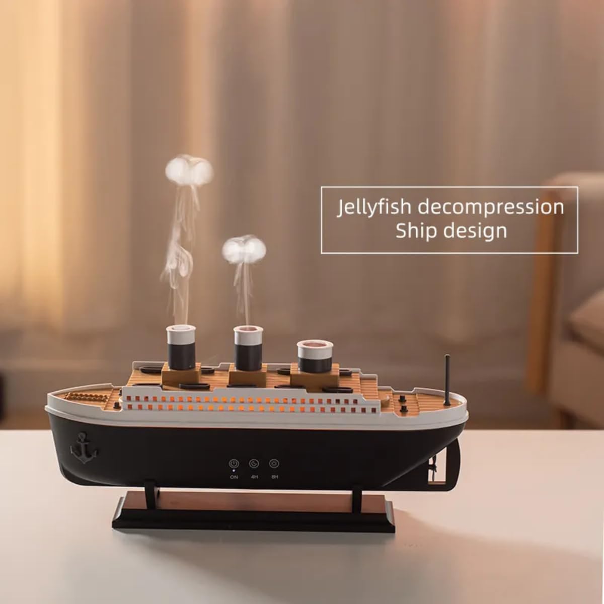 Titanic Shape Air Humidifier (مرطب هواء بشكل سفينة التايتنك)