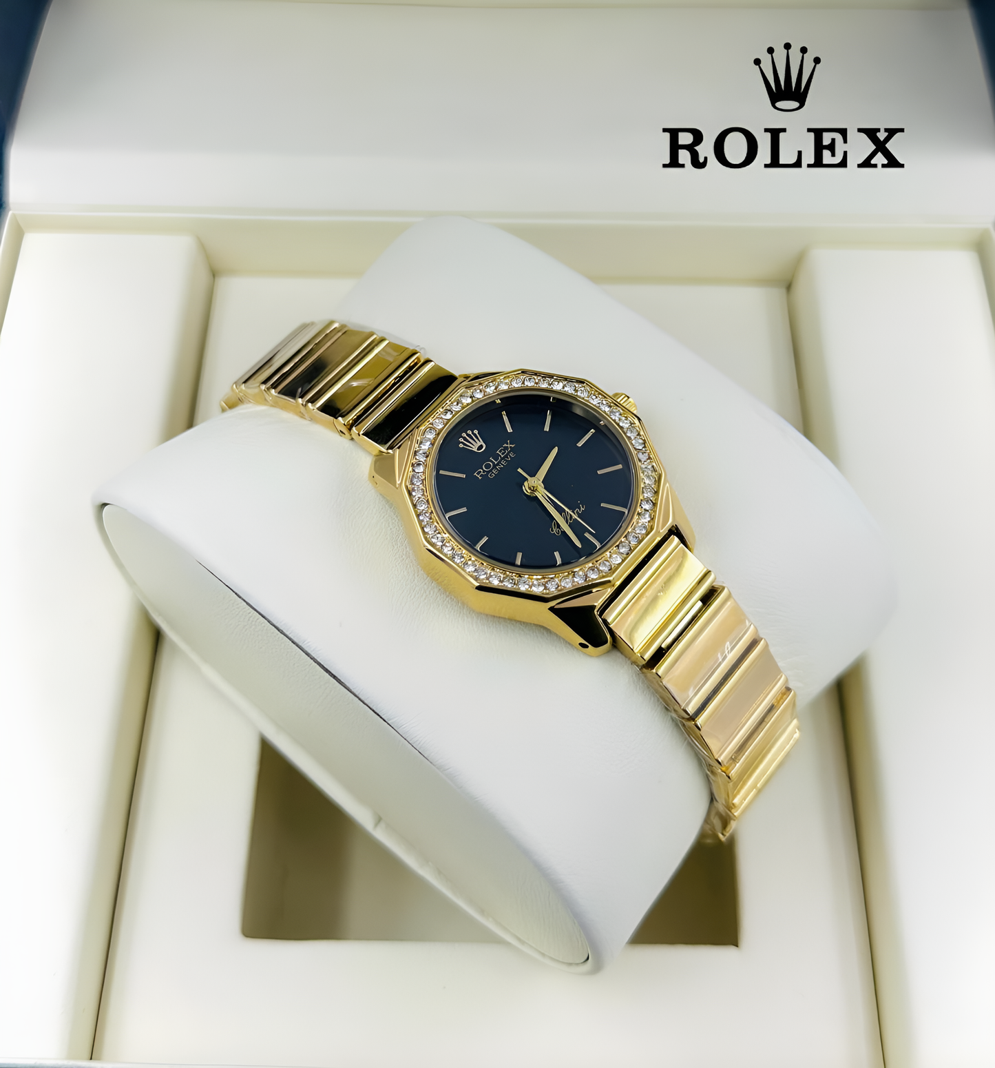 Rolex Geneve Luxury Women Watch