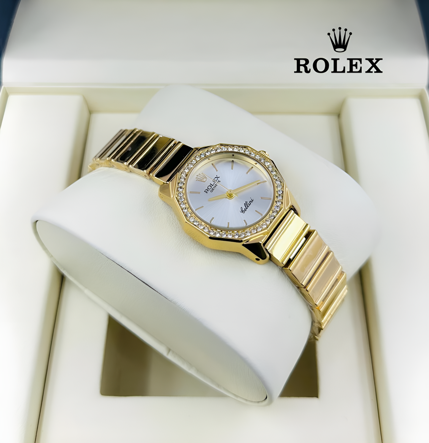 Rolex Geneve Luxury Women Watch
