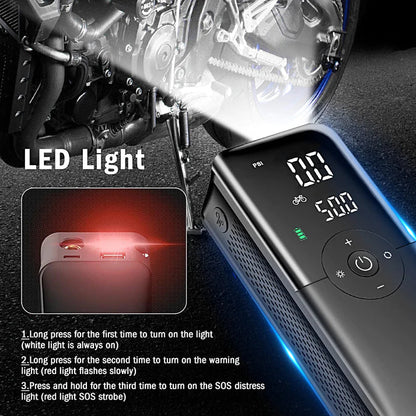 PORTABLE ELECRIC AIR PUMP